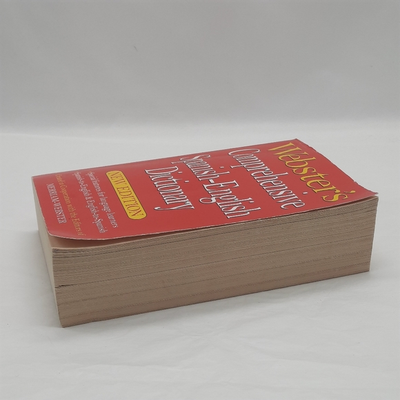 Webster's Comprehensive Spanish-English Dictionary Paperback Book New Edition - Picture 4 of 11